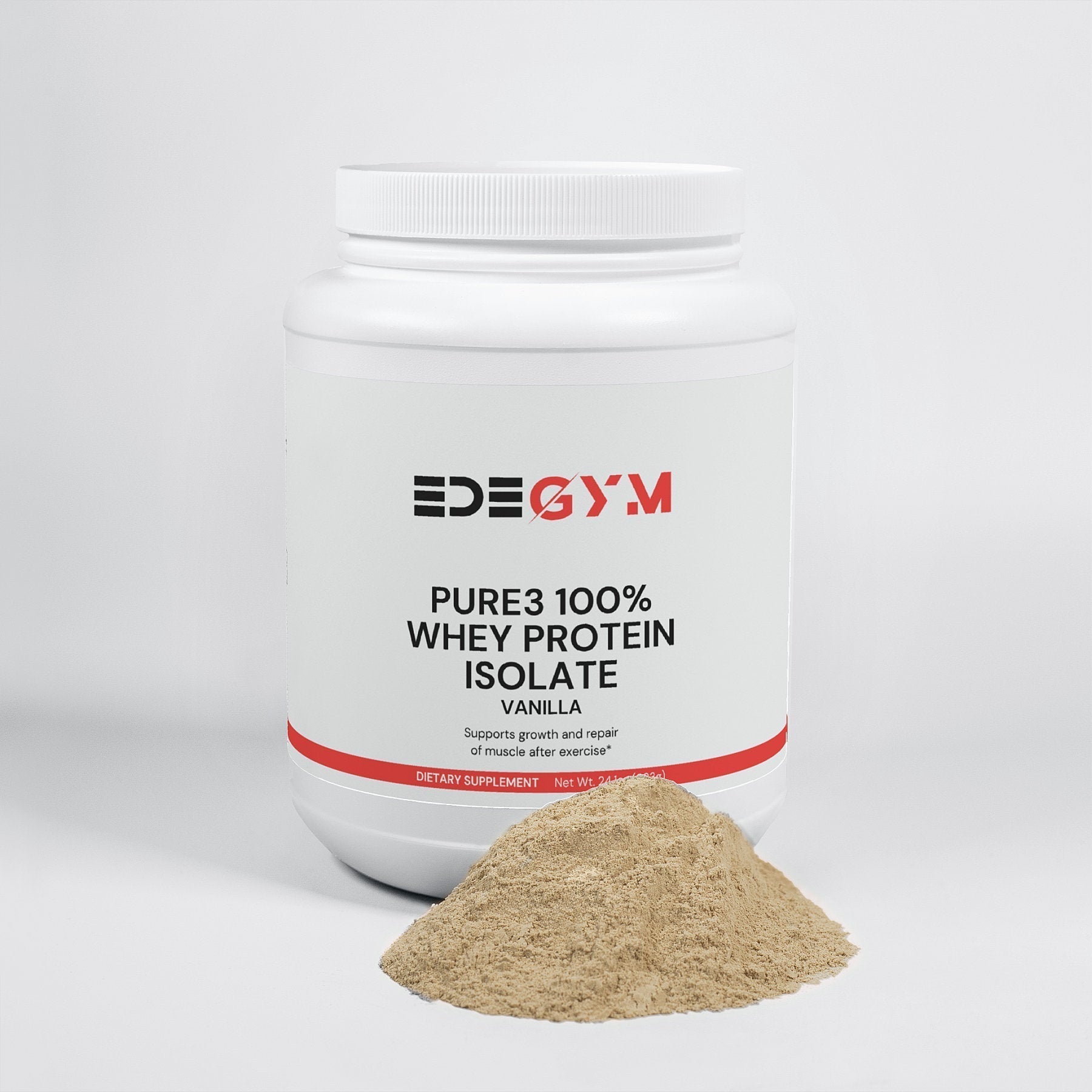 Fuel Recovery and Build Lean Muscle with Vanilla Whey Protein Isolate