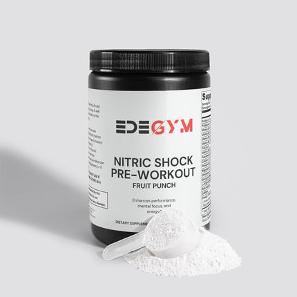 Polvo pre-entrenamiento Nitric Shock (Ponche de frutas)