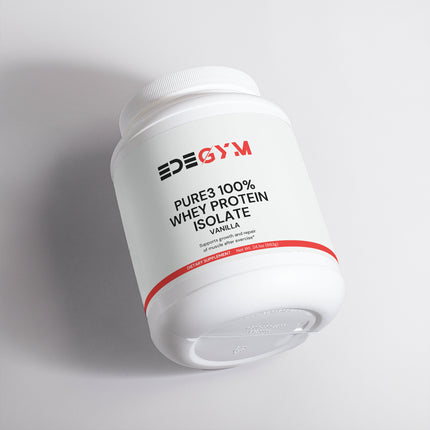 Aislado de proteína de suero 100 % Pure3 (vainilla)