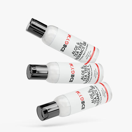 Gel iluminador de aloe y árbol de té