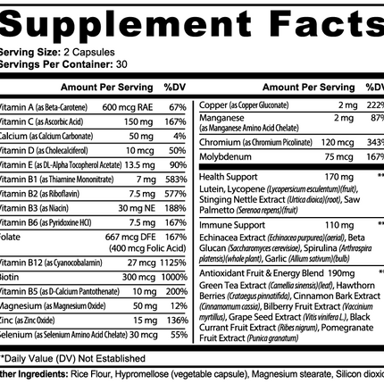 Multivitamínico completo