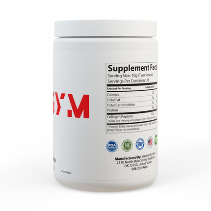 Collagen Peptides Type I & III Supplement (350g, 12.3oz)