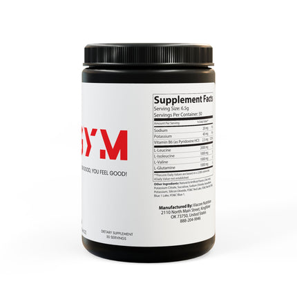 BCAA Supplement, Grape (325g, 11.46oz, 50 servings)